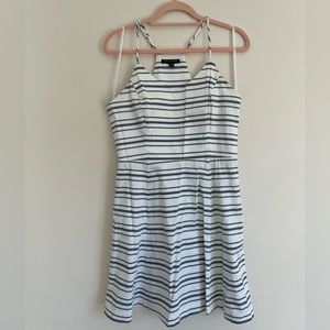 Blue and white Banana Republic Summer Dress Size 12